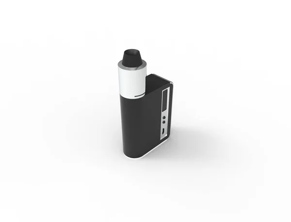 Representación 3D de un cigarrillo electrónico aislado en fondo blanco —  Fotos de Stock