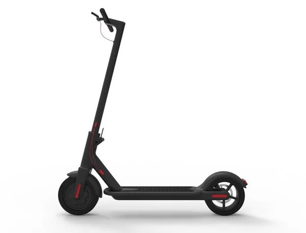 3D renderização de uma scooter de mobilidade elétrica isolada em fundo branco — Fotografia de Stock