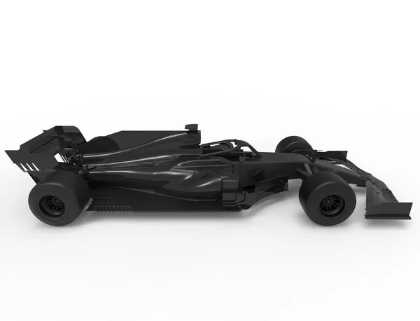 3D ілюстрація з сучасним спортивним автомобілем чорної раси . — стокове фото