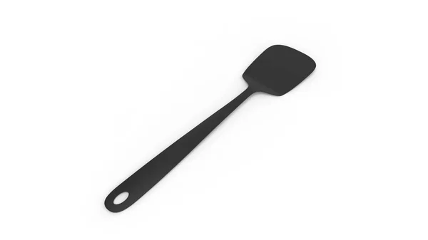 3d rendering of a spatula isolated in white studio background — Stock Photo, Image