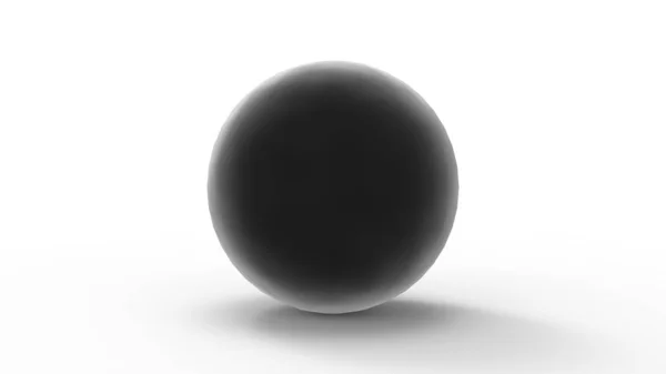 Sphere ball 3d rendering in multiple materials isolated in studio background — Stock Photo, Image