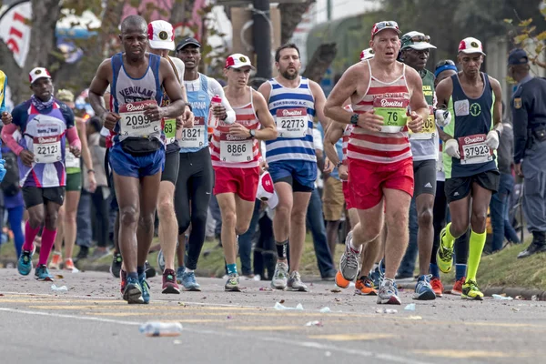 Pinetown Durban Afrique Sud Juin 2018 Midi Nombreux Spectateurs Coureurs — Photo