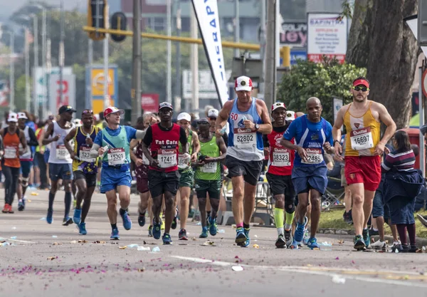 Pinetown Durban Südafrika Juni 2018 Mittags Viele Zuschauer Und Unbekannte — Stockfoto