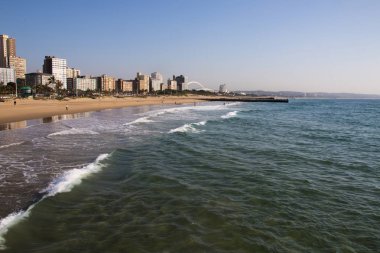 Binalar ve Oteller ile Durban Beach Shoreline