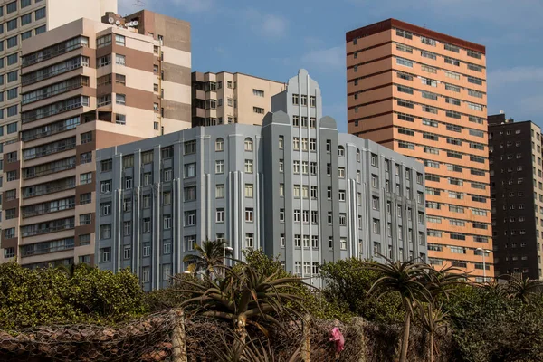 Hoteles Contra Horizonte Azul Milla Oro Durban — Foto de Stock