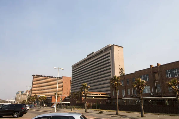 Addington Hospital Durban Beachfront Seen Golden Mile — Stock Photo, Image