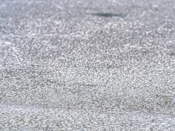 Popraskané Ledovce Close Detail Přírodní Ledové Vzor Struktura Přírodním Baackground — Stock fotografie