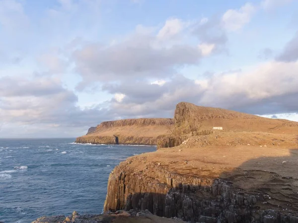 Baie Péninsule Proximité Populaire Pointe Neist Lieu Célèbre Attraction Touristique — Photo