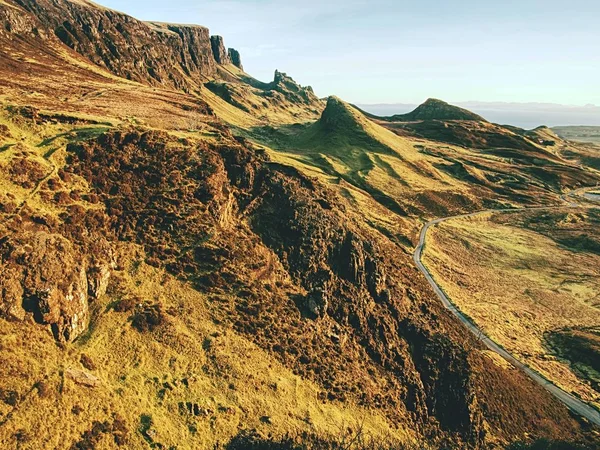 Malebné Poblíž Zimní Krajina Severní Evropě Scotland Velká Británie Isle — Stock fotografie