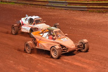 5. benim 1st-in Temmuz 2018 Nova Paka, Çek Cumhuriyeti yarış. Avrupa Şampiyonası, Çek Cumhuriyeti. D2, adamcağız araba ve süper arabası. Autocross olay.