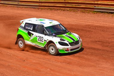 5. benim 1st-in Temmuz 2018 Nova Paka, Çek Cumhuriyeti yarış. Avrupa Şampiyonası, Çek Cumhuriyeti. D2, adamcağız araba ve süper arabası. Autocross olay.