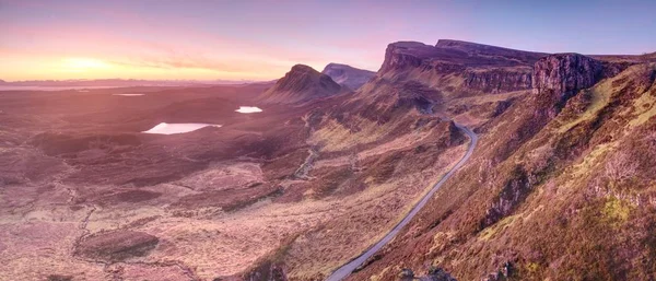 Malebné Poblíž Zimní Krajina Severní Evropě Scotland Velká Británie Isle — Stock fotografie