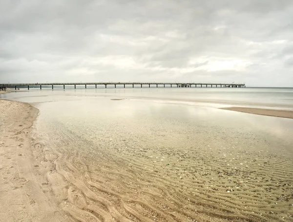 Januari 2018 Binz Tyskland Familjer Och Vänner Spenderar Dagen Tillsammans — Stockfoto