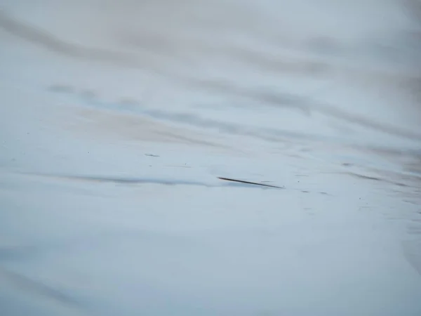 Вид Нижней Лодыжки Поверхность Льда Нежные Трещины Создают Тонкие Края — стоковое фото