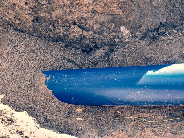 Tubi in plastica uniti con elemento di riduzione pressa . — Foto Stock