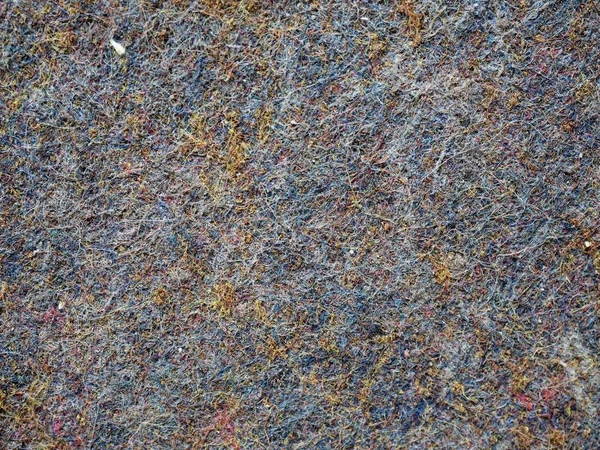 Fragment of worn ground cover. Used industrial carpet — Stock Photo, Image
