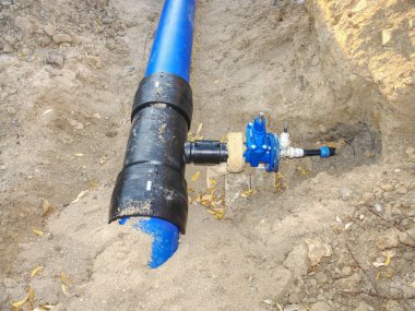 İçme suyu dağıtım house için. Bağlantı bağlantı parçaları 