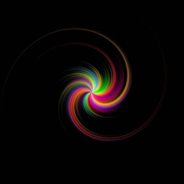 Colore spettro arcobaleno, tavolozza delle onde sfocate di colori — Foto Stock