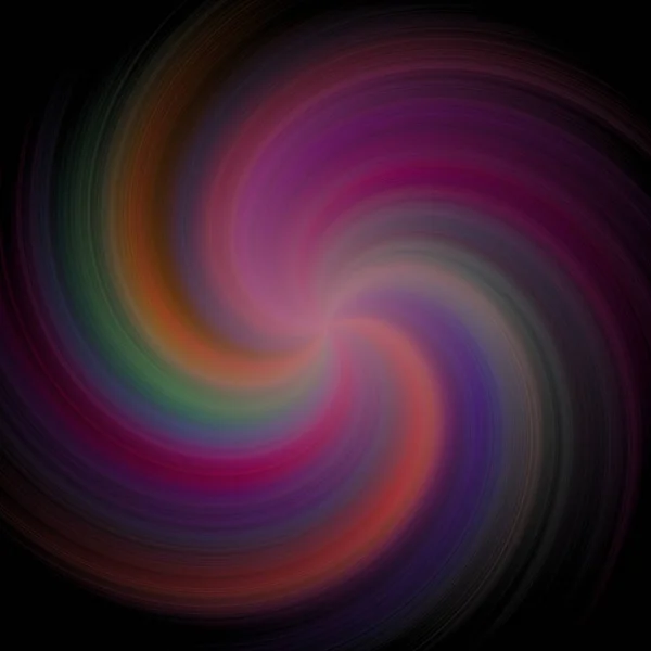 Poutres abstraites tourbillonnantes avec des lignes colorées rapidement. Chaîne énergétique — Photo