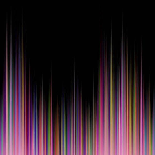 Цвета спектра бликов на черном фоне. Арт дизайн — стоковое фото