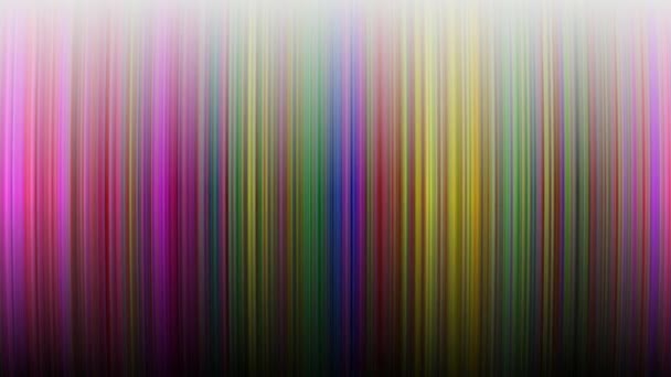 Pohybující se barevný přízrak, vlnící se vícebarevné svislé čáry. Barevný bokeh se světelným pohybem ze strany na stranu, změna velikosti