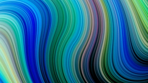 Girando Multicolore Lucidare Linee Vernici Barre Rotazione Animata Sfondo Modo — Video Stock