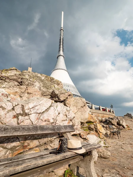 Voigtlander Superb Kamera Mountain Jested September 2020 Tjeckiska Republiken Klassisk — Stockfoto