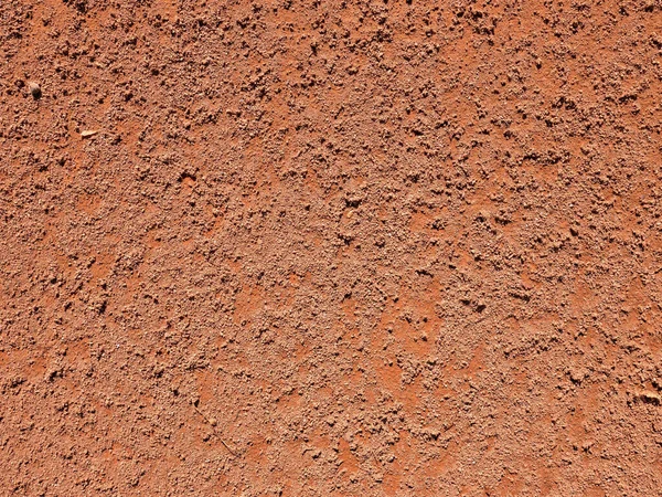 Detail Van Voetafdruk Van Sportschoenen Een Tennisbaan Gedetailleerd Zand Graan — Stockfoto