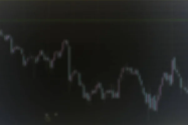 Wirtschaftliche Diagramme Börse Für Geschäfts Und Finanzkonzepte Dunkles Hintergrundkonzept — Stockfoto
