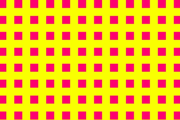 Checkered Textura Vermelho Amarelo Fundo Ilustração Abstract Hypnotics Psychadelic Multi — Fotografia de Stock