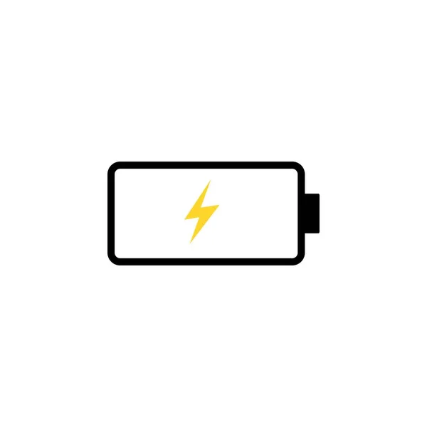 Illustrazione icona batteria — Vettoriale Stock