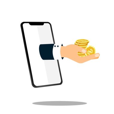 El ele tutuşan akıllı telefon