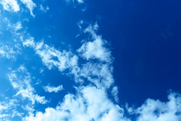 Blue sky background with clouds.Blue sky and clouds with copy space.white cloud with blue sky background.