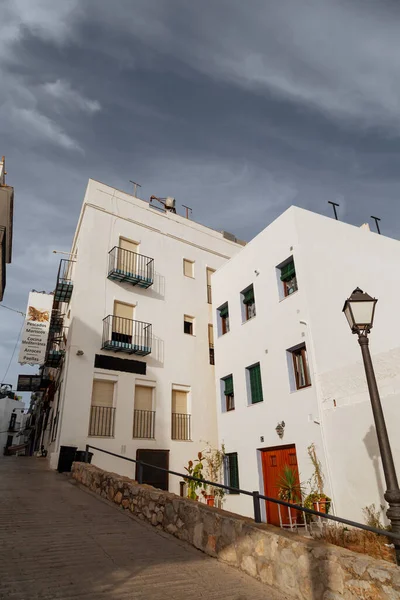 페니스 스페인 지중해 도시의 카스텔론에 건물이 스페인 — 스톡 사진
