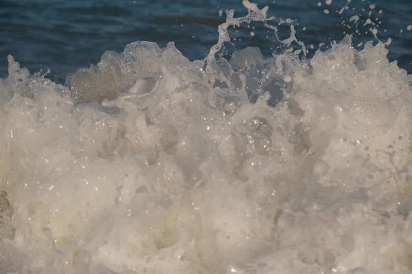 Sea Texture Waves Foam — Stock Photo, Image