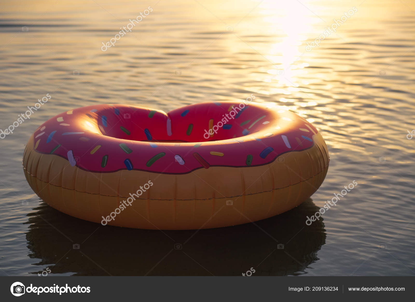 donut water float