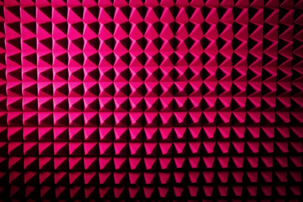 Recording studio sound dampening acoustic foam, background. Nois — Stock Photo, Image