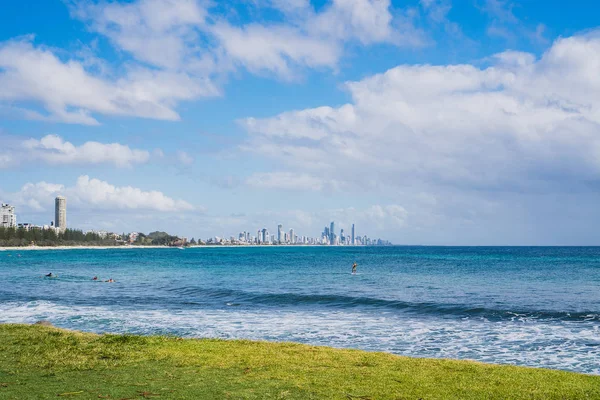 Costa Oro Australia Diciembre 2018 Impresionante Vista Del Horizonte Costa —  Fotos de Stock