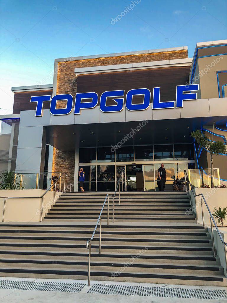 GOLD COAST, QUEENSLAND, AUSTRALIA 28/12/2018 Topgolf Gold Coast is a