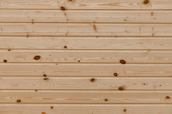 Panneaux en bois de résineux. Arrangement horizontal. La vue du haut — Photo