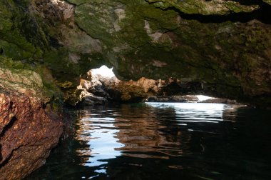 Cape Tarkhankut (Kırım) üzerinde aşk Kupası iç görünümü