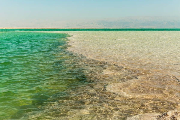 Vackra Fotokusten Döda Havet Israel — Stockfoto