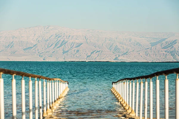 Красивые Фото Побережья Мертвого Моря Израиль — стоковое фото