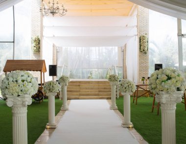 Yahudi Hupa, düğün putdoor .