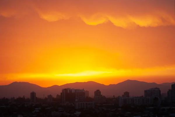 Yellow Sunset — Stock Photo, Image