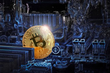 Para kripto, kripto para birimi. Bitcoin, bilgisayarınızın arka planındaki kripto para birimi