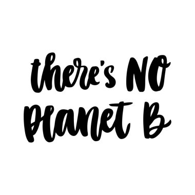 El-çizim yazıt: hiçbir gezegen B, beyaz bir arka plan olduğunu. O-ebilmek var kullanılmış kartları, broşür, afiş, t-shirt, kupalar ve diğer promosyon malzemeleri için.