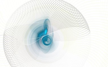 Soyut bir bilgisayar modern fraktal tasarım koyu arka plan üzerinde oluşturulan. Fraktal renk doku soyut. Dijital sanat. Soyut Form ve renk. Girdap ve rotasyon desen