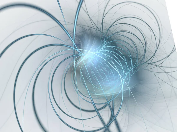 Teoria Delle Stringhe Processi Fisici Teoria Quantistica Incatenamento Quantistico Computer — Foto Stock