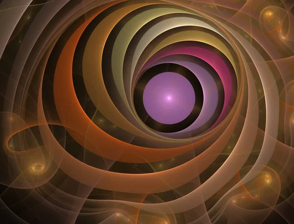 Elementary Particles series. Interplay of abstract fractal forms on the subject of nuclear physics. The collision of elementary particles. Interaction of physical particles. Quantum Vacuum Fluctuations. Higgs boson fractal, computer generated abstrac